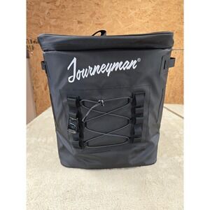 Journeyman Insulated Cooler Backpack Black Outdoor Hiking Picnic Bag‎ Large